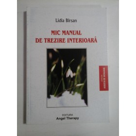 MIC MANUAL DE TREZIRE INTERIOARA - LIDIA BIRSAN